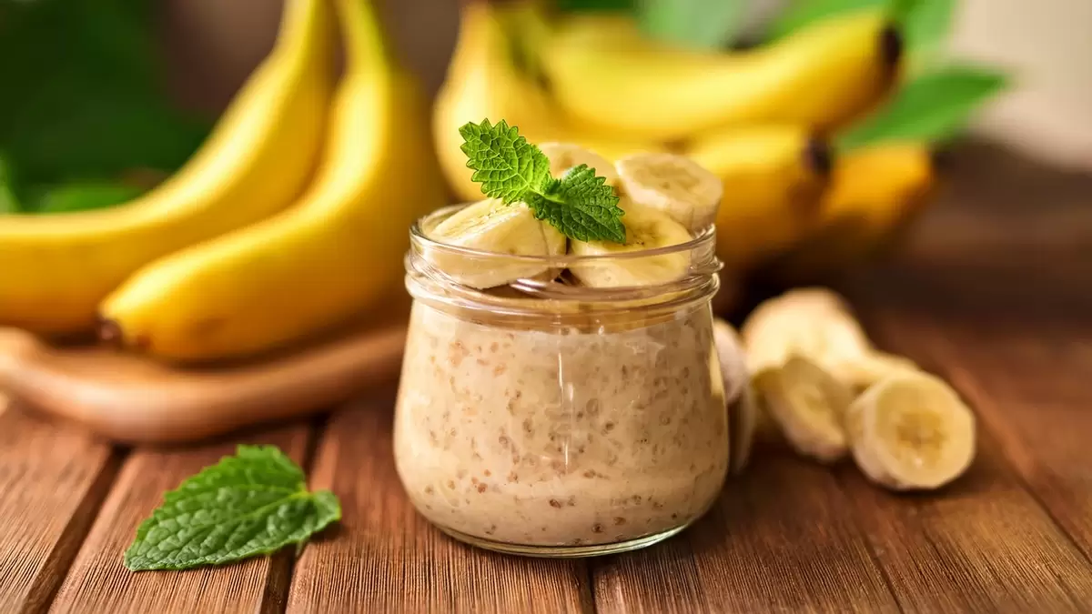 Heart Healthy Banana Overnight Oats