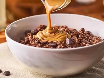 Chocolate Peanut Butter Overnight Oats