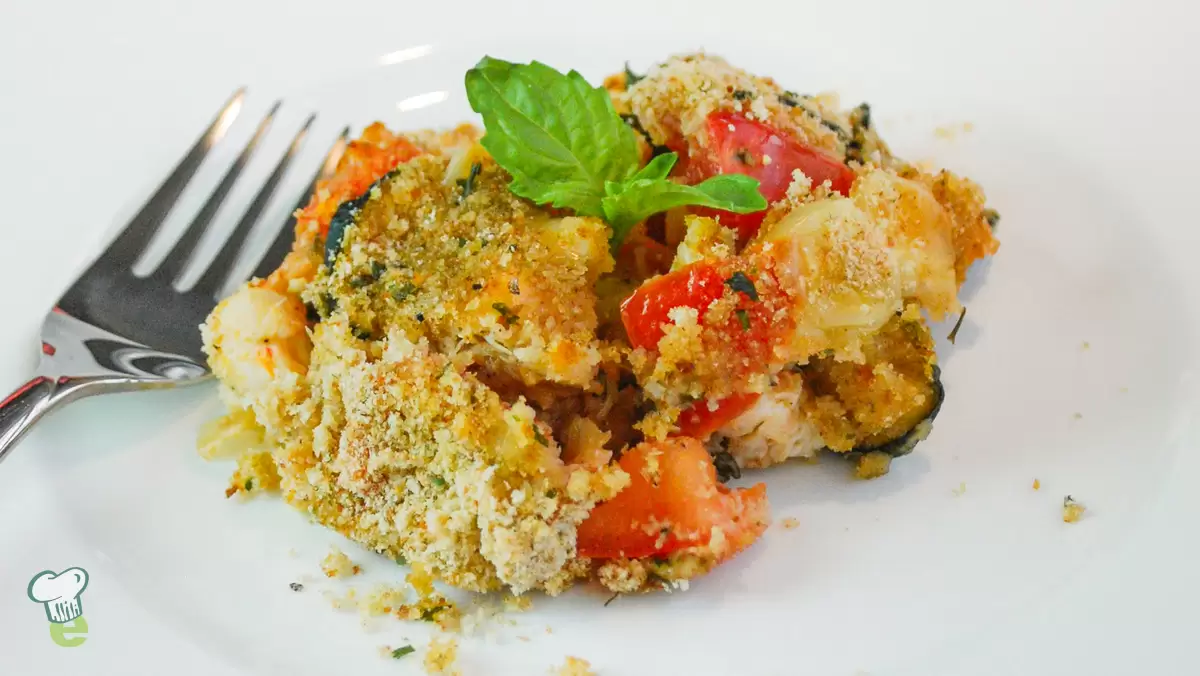 Heart Healthy Crab and Cheese Casserole