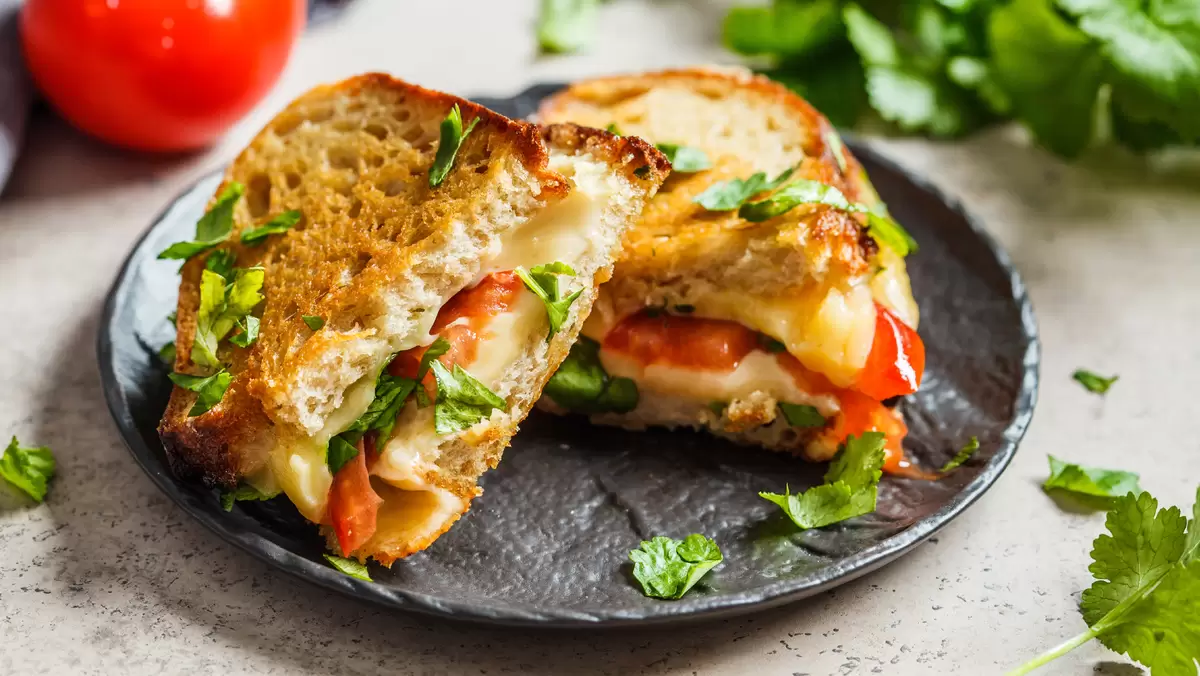 Heart Healthy Veggie Grilled Cheese