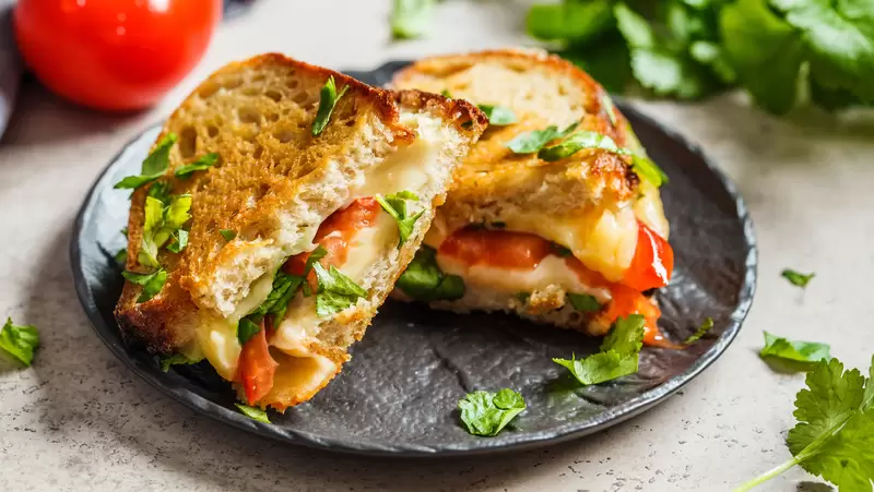 Heart Healthy Veggie Grilled Cheese