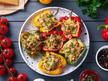 Black Bean Stuffed Peppers