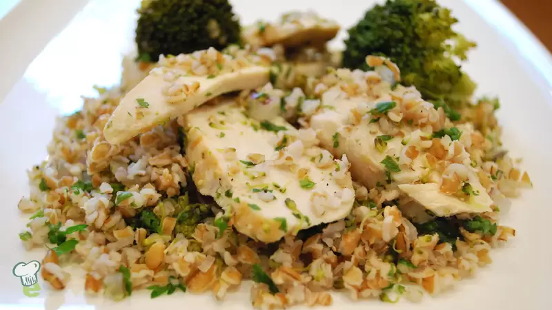 Heart Healthy Chicken Bulgur Salad