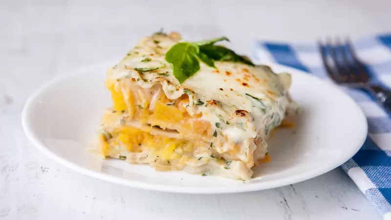 Heart Healthy Butternut Squash Lasagna