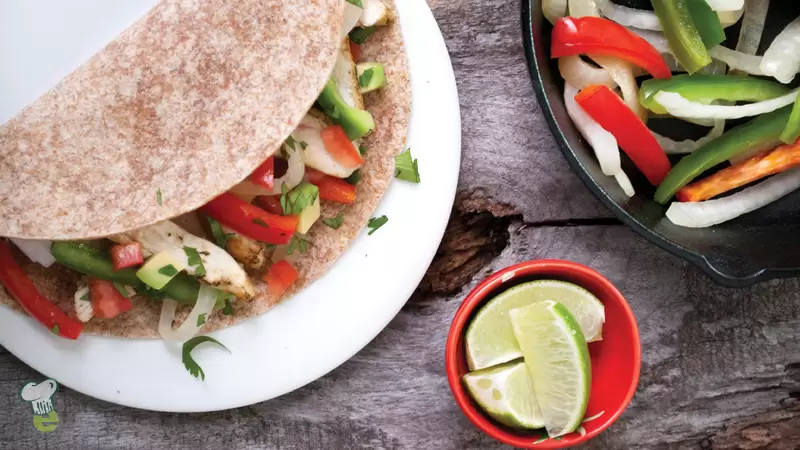 Heart Healthy Chicken Fajitas