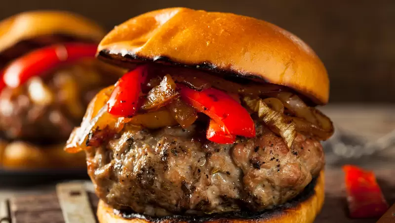 Heart Healthy Sausage and Peppers Sliders