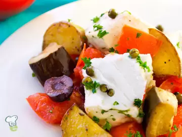 Roasted Halibut