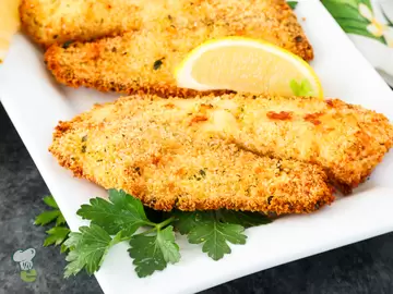 Air Fryer Panko Crusted Tilapia