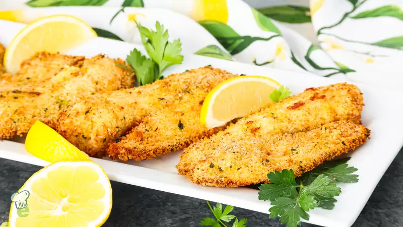 Heart Healthy Air Fryer Panko Crusted Tilapia
