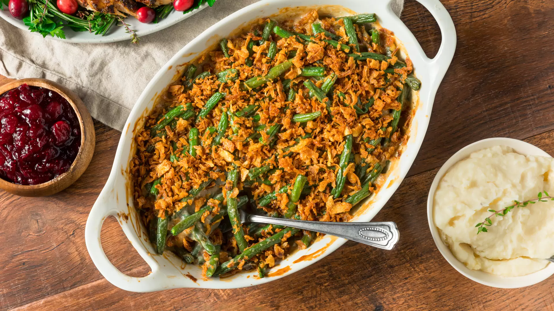 Healthy Green Bean Casserole