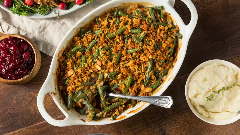 Heart Healthy Green Bean Casserole