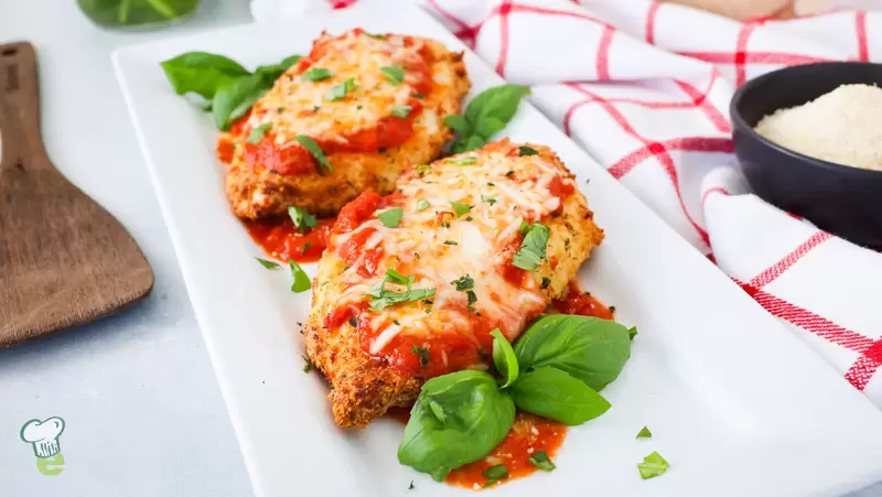Heart Healthy Air Fryer Chicken Parmesan