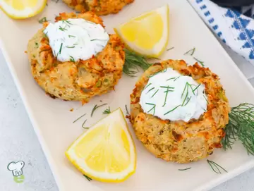 Air Fryer Salmon Cakes
