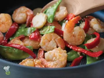 Sesame Shrimp Stir-Fry