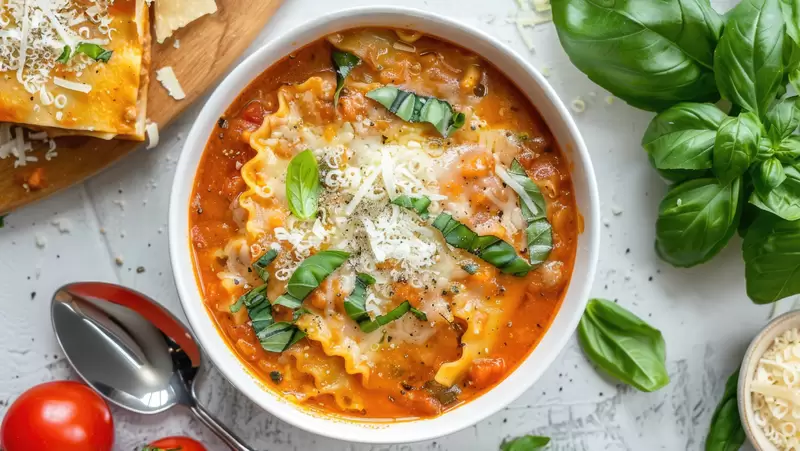 Heart Healthy Lasagna Soup