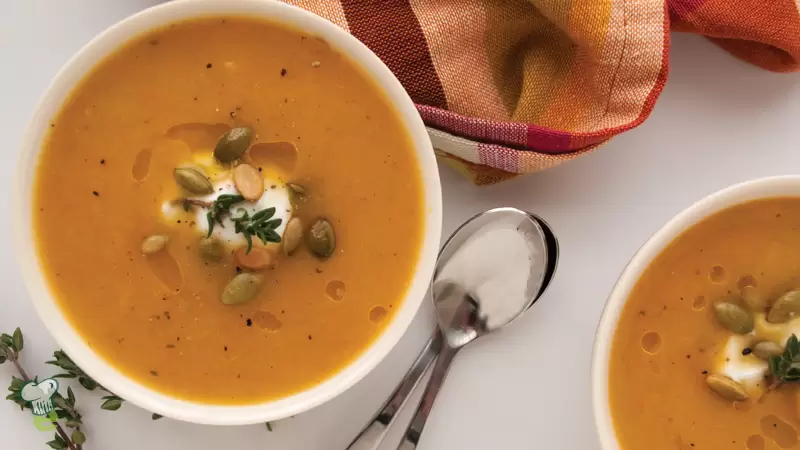 Heart Healthy Butternut Squash Soup