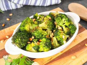 Air Fryer Garlic Broccoli