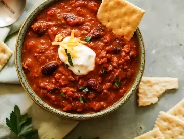 Slow Cooker Turkey Chili