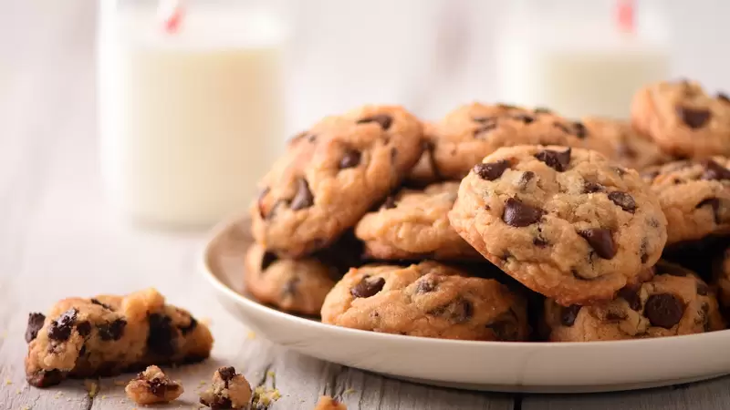 Heart Healthy Chocolate Chip Cookies