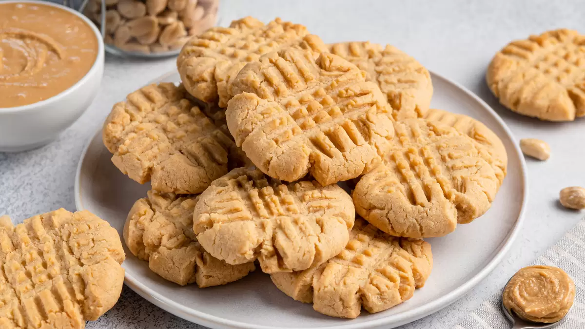 Heart Healthy Peanut Butter Cookies