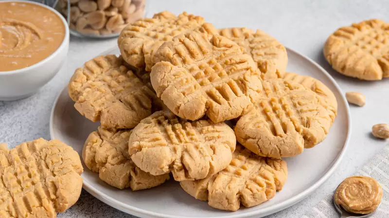 Heart Healthy Peanut Butter Cookies