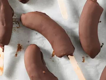Chocolate Banana Pops