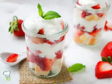 Strawberry Shortcake Parfaits