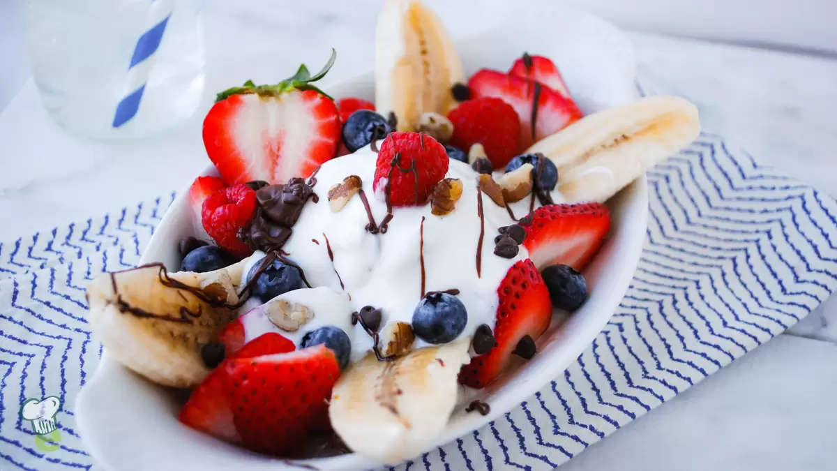 Heart Healthy Banana Split