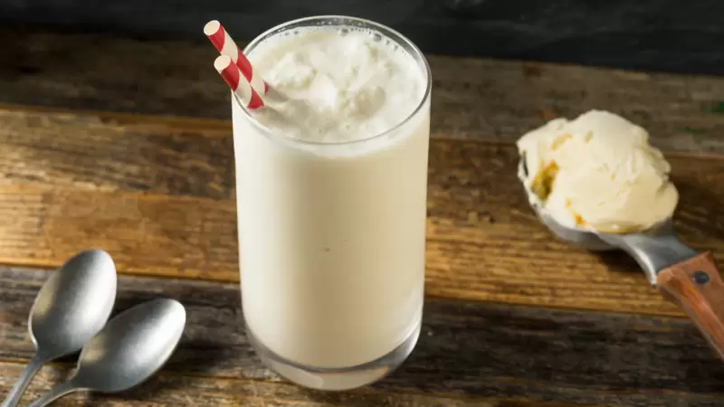 Heart Healthy Vanilla Milkshake