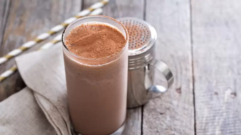 Heart Healthy Chocolate Milkshake