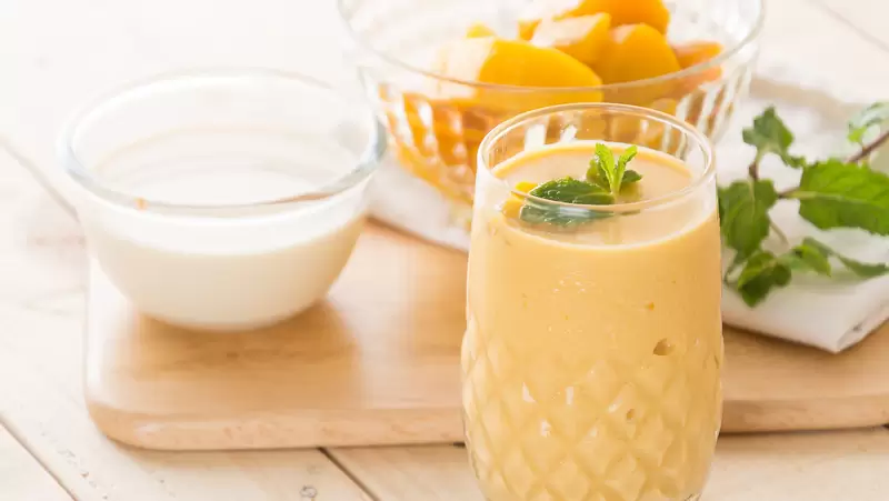 Heart Healthy Mango Smoothie
