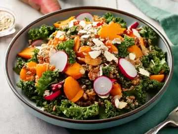 Kale and Sweet Potato Salad