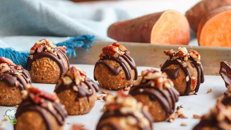 GLP-1 Sweet Potato Protein Bites