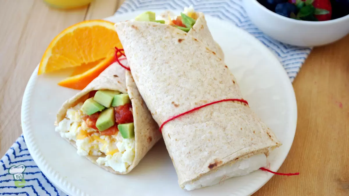 Heart Healthy Breakfast Burrito