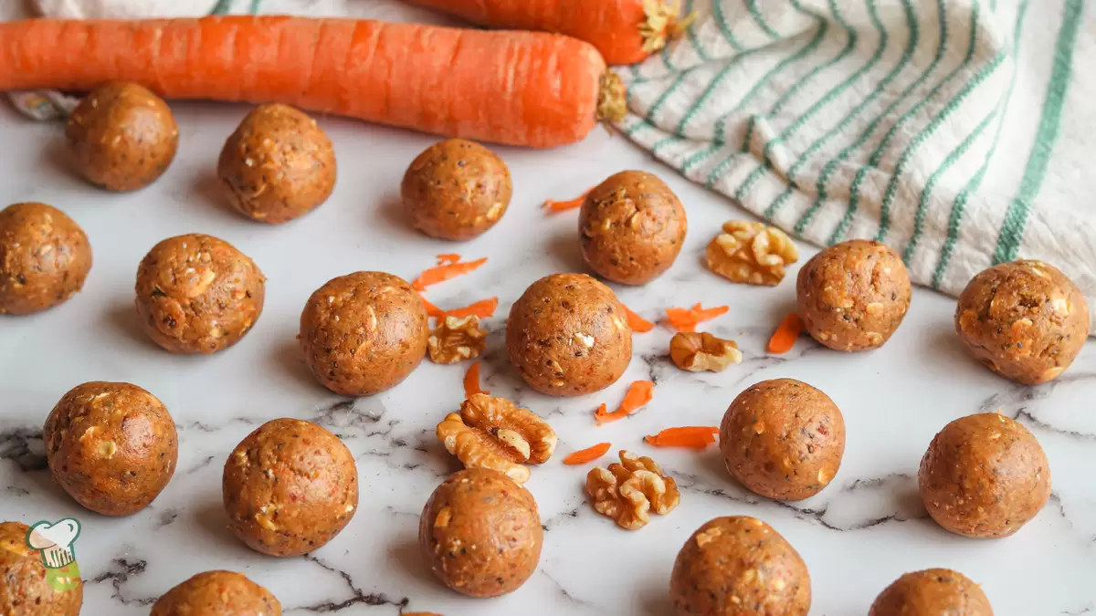 Carrot Cake Protein Balls