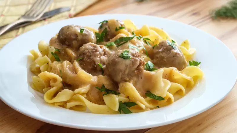 Heart Healthy Meatballs and Gravy