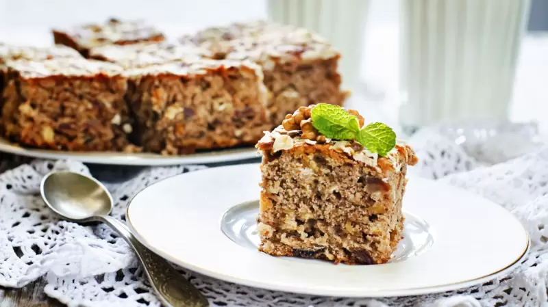 Heart Healthy Oatmeal Muffin Cake