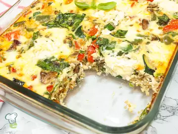 Mediterranean Breakfast Casserole