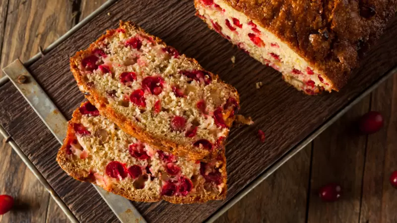 Heart Healthy Cranberry Nut Bread