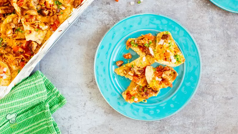 Healthy Chicken Nachos
