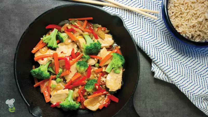Heart Healthy Chicken Stir-Fry