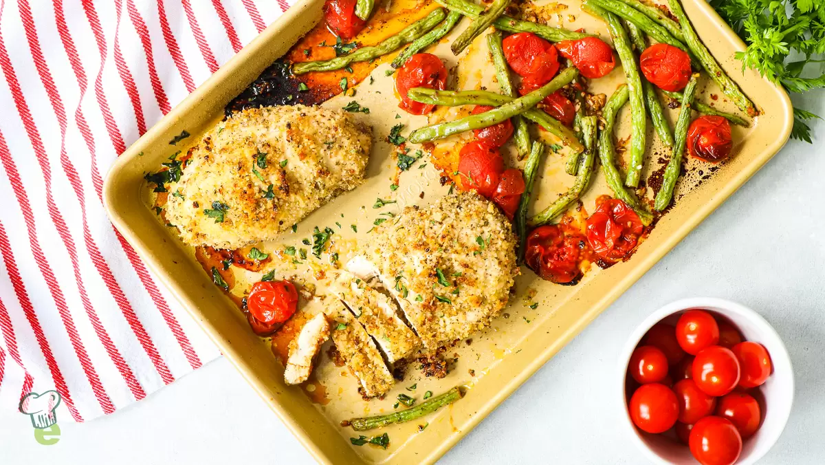 Garlic Parmesan Crusted Chicken