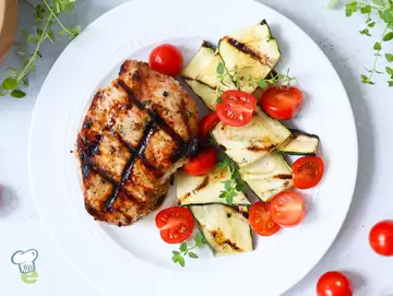 Grilled Boneless Pork Loin Chops