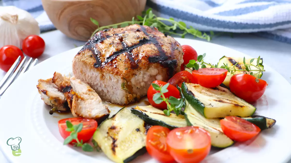 Grilled Boneless Pork Loin Chops