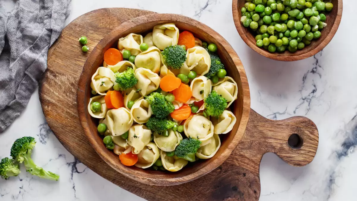 Heart Healthy Tortellini Pasta Salad