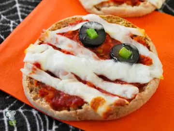 Pizza Muffin Mummies