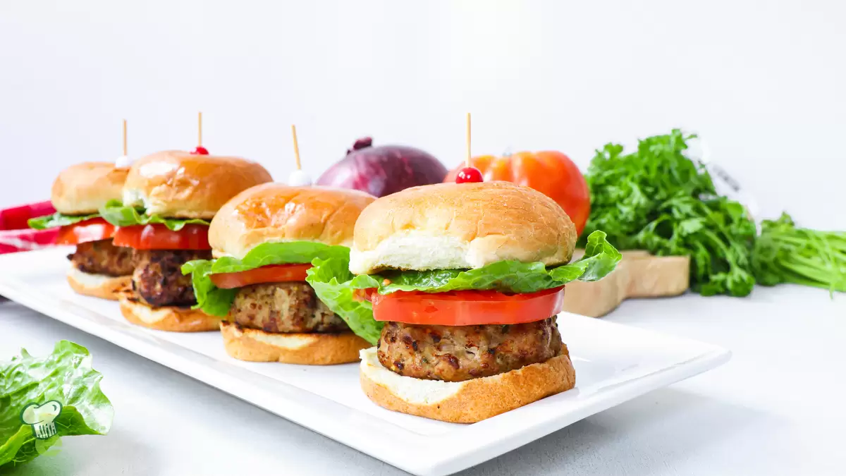 Turkey Burger Sliders