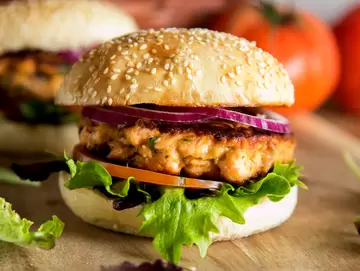 Are Salmon Burgers Healthier Than Beef?