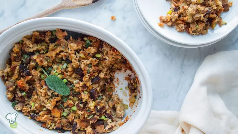 Heart Healthy Cornbread Stuffing