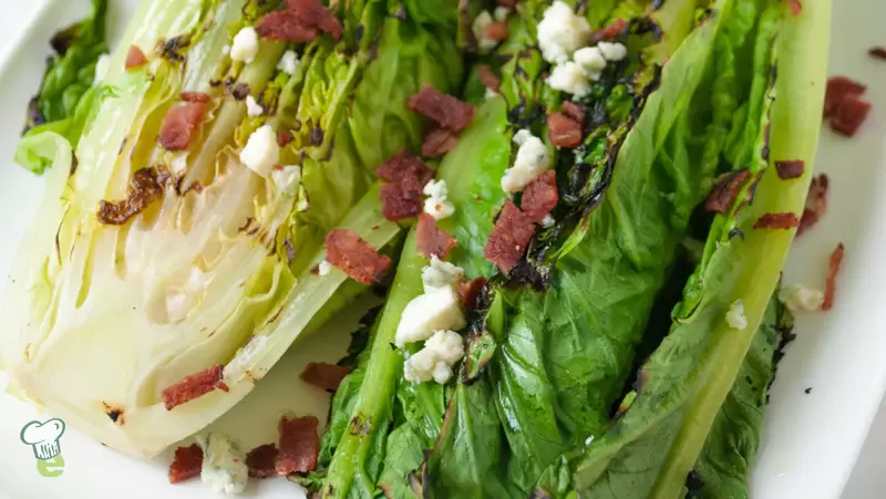 Heart Healthy Grilled Romaine Lettuce